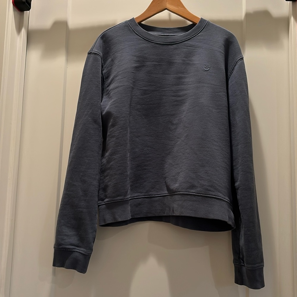 Nordstrom youth extra large dull blue sweater
